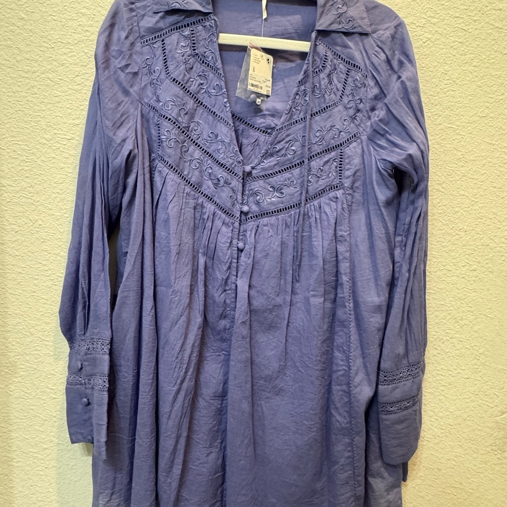 Peri Blue Solid Top